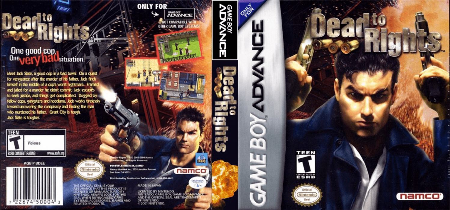 Dead To Rights — box-texture (US)