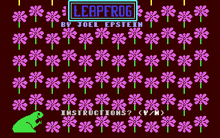Joel's Leapfrog — sstitle (WOR)