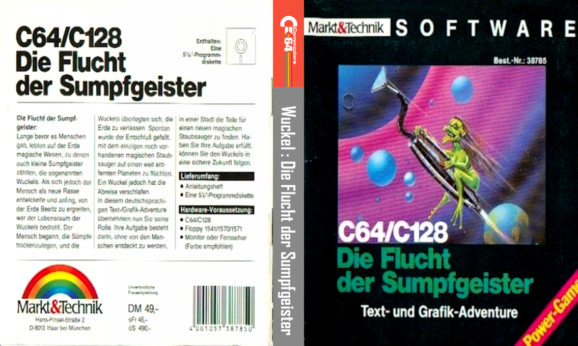 Wuckel - Die Flucht der Sumpfgeister — box-texture (DE)