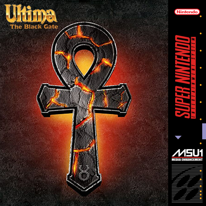 Ultima : The Black Gate box art