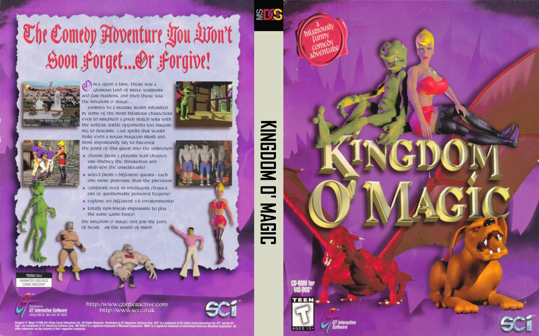 Kingdom O'magic — box-texture (US)