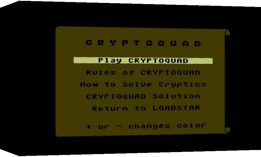 Cryptoquad #128 — box-3D (WOR)