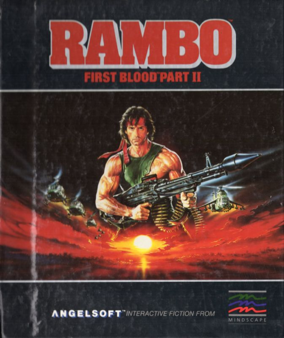 Rambo - First Blood Part 2 box art