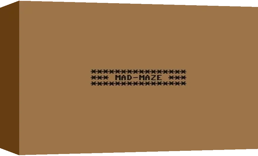 Mad Maze — box-3D (WOR)