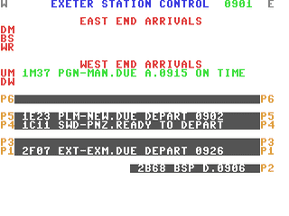 Rail Traffic Control : Exeter — ss (WOR)