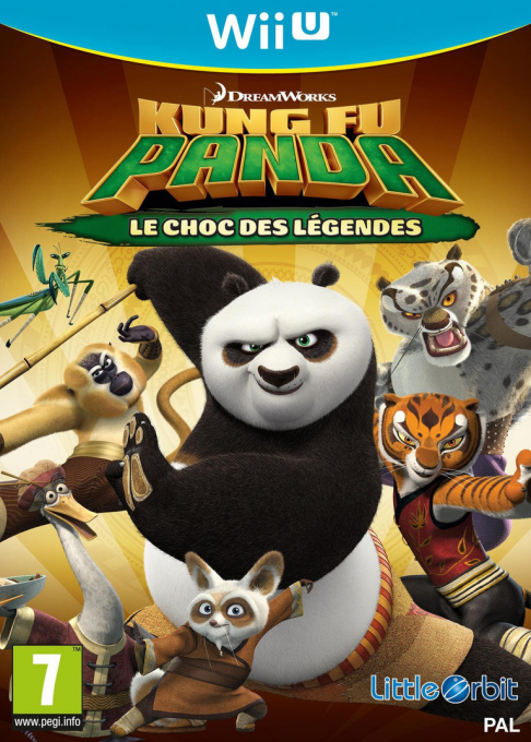 DreamWorks Kung Fu Panda - Showdown of Legendary Legends — box-2D (FR)