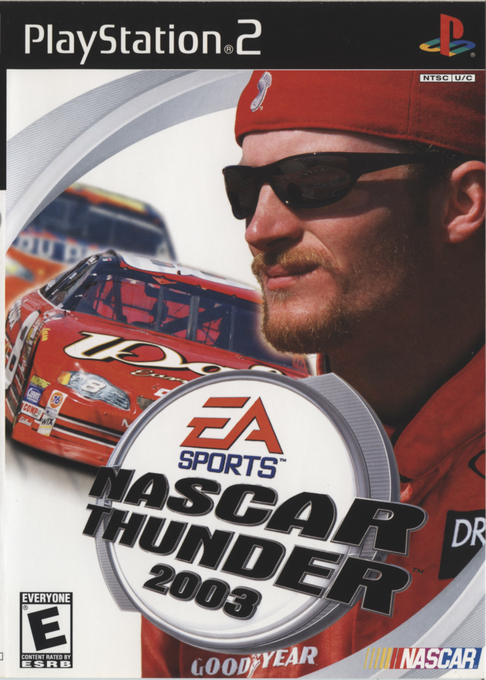 NASCAR Thunder 2003 box art
