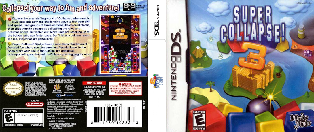 Super Collapse! 3 — box-texture (US)