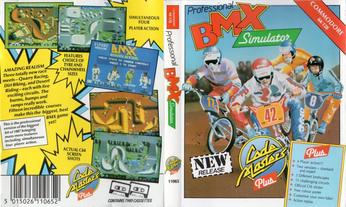 Professional BMX Simulator — box-texture (EU)