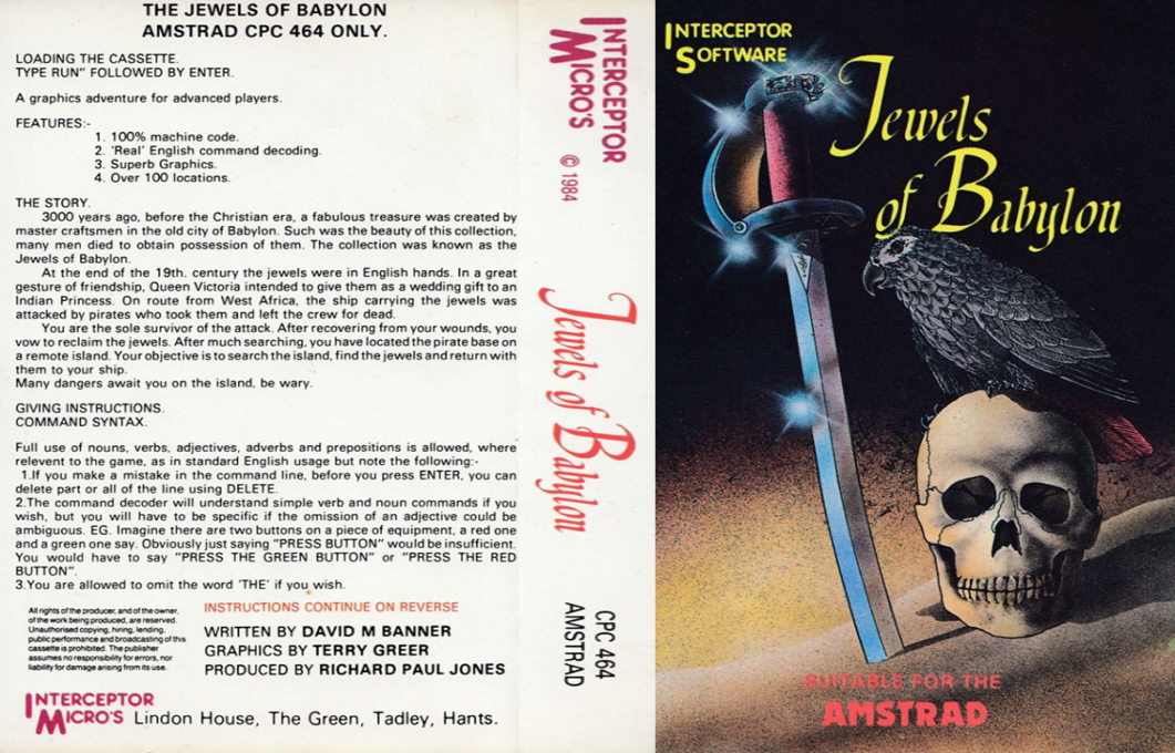 Jewels Of Babylon — box-texture (EU)