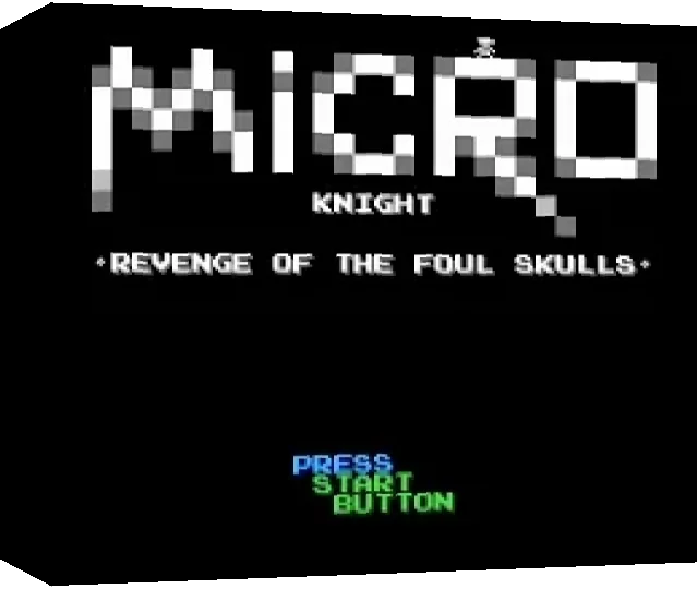 Micro Knight - Revenge of the Four Skulls — box-3D (WOR)