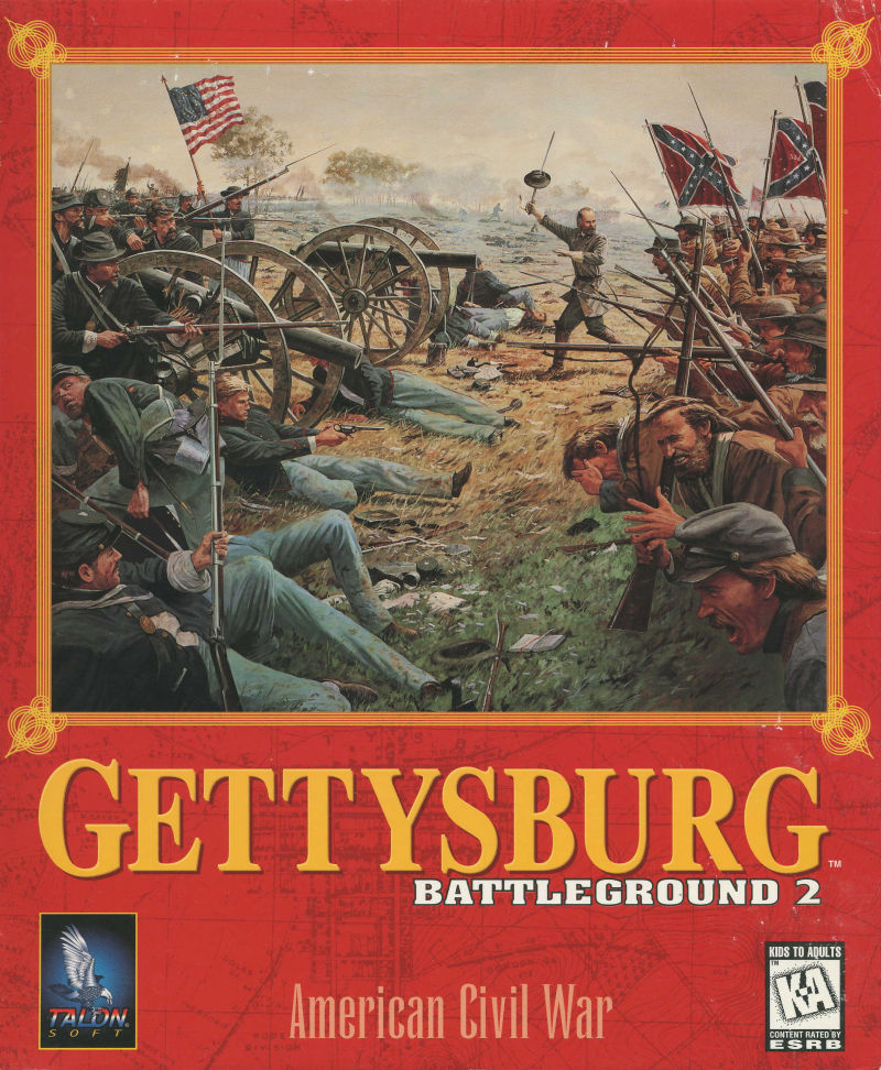 Battleground 2: Gettysburg box art