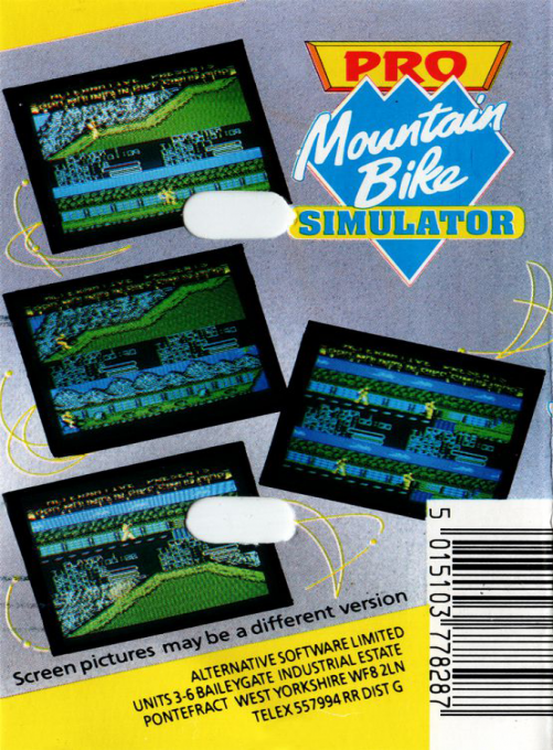 Pro Mountain Bike Simulator — box-2D-back (EU)