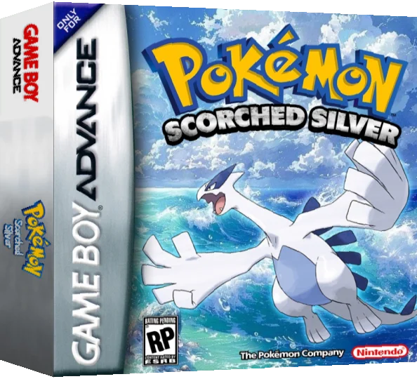 Pokemon : Scorched Silver — box-3D (US)