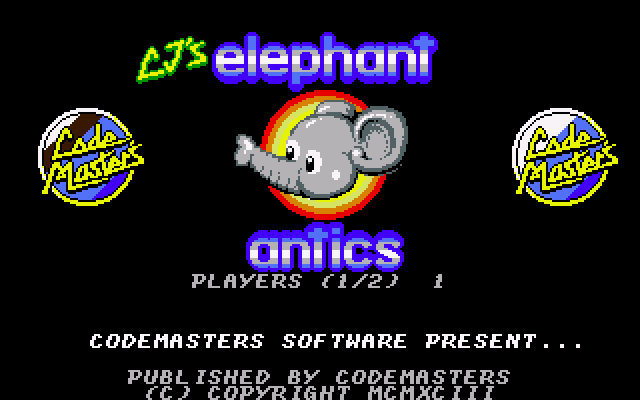 CJ's Elephant Antics — sstitle (EU)