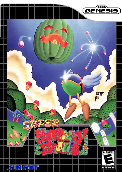 Super Fantasy Zone box art