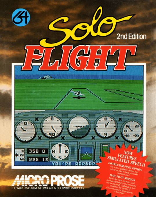 Solo Flight : 2nd Edition — box-2D (EU)