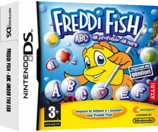 Freddi Fish - ABC under the Sea — box-3D (US)
