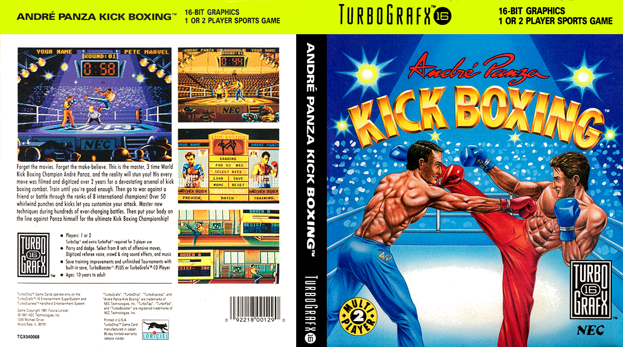 Andre Panza Kick Boxing — box-texture (US)