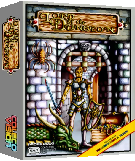 Lord of the Dungeon — box-3D (US)
