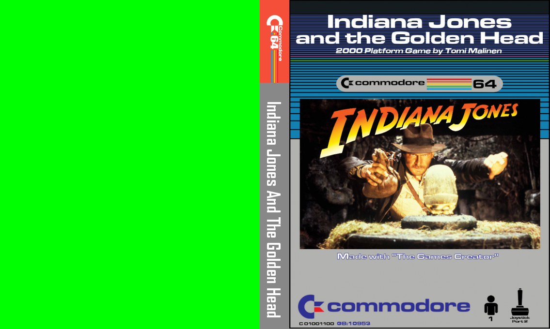 Indiana Jones and the Golden Head — box-texture (CUS)