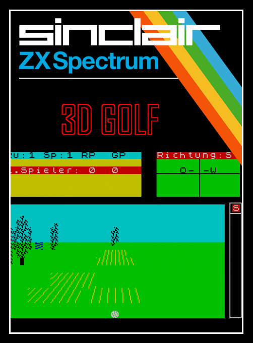3D Golf box art