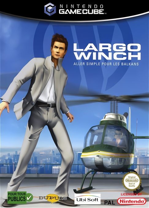 Largo Winch - Empire Under Threat — box-2D (FR)