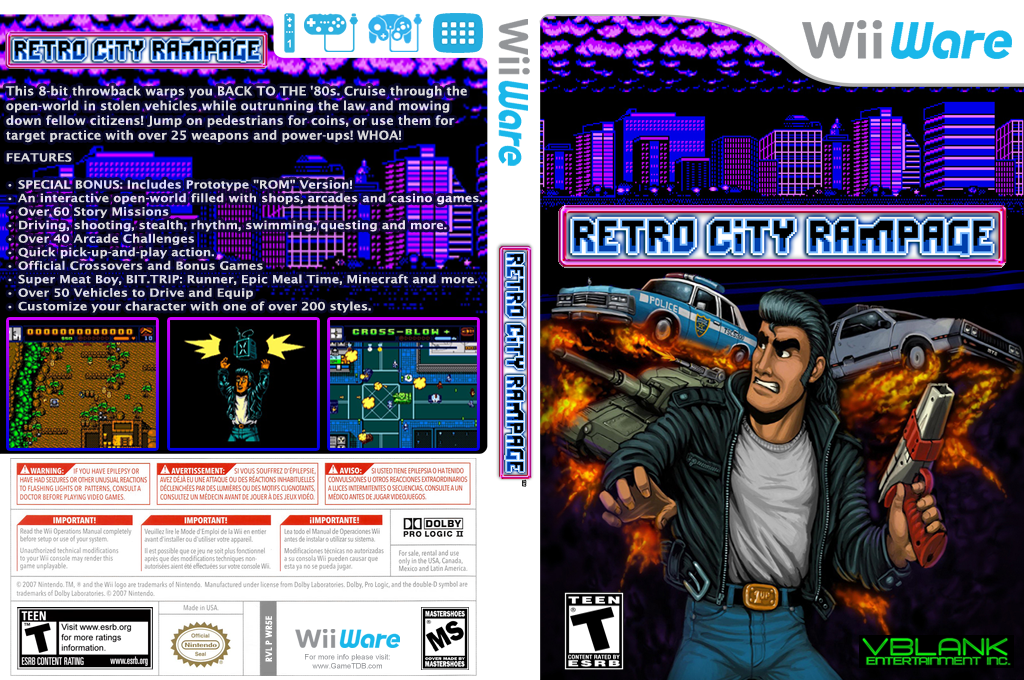 Retro City Rampage DX — box-texture (US)