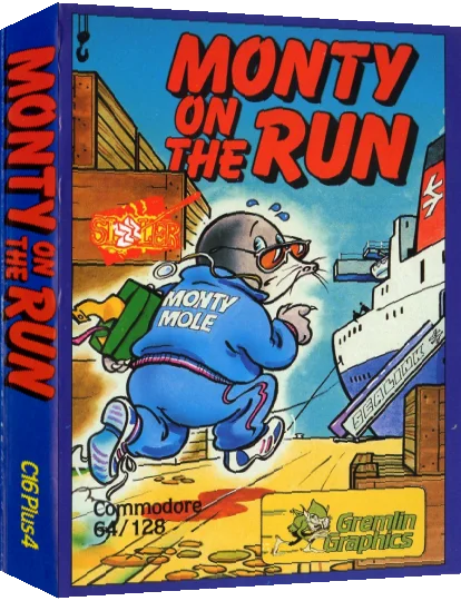 Monty on the Run — box-3D (EU)
