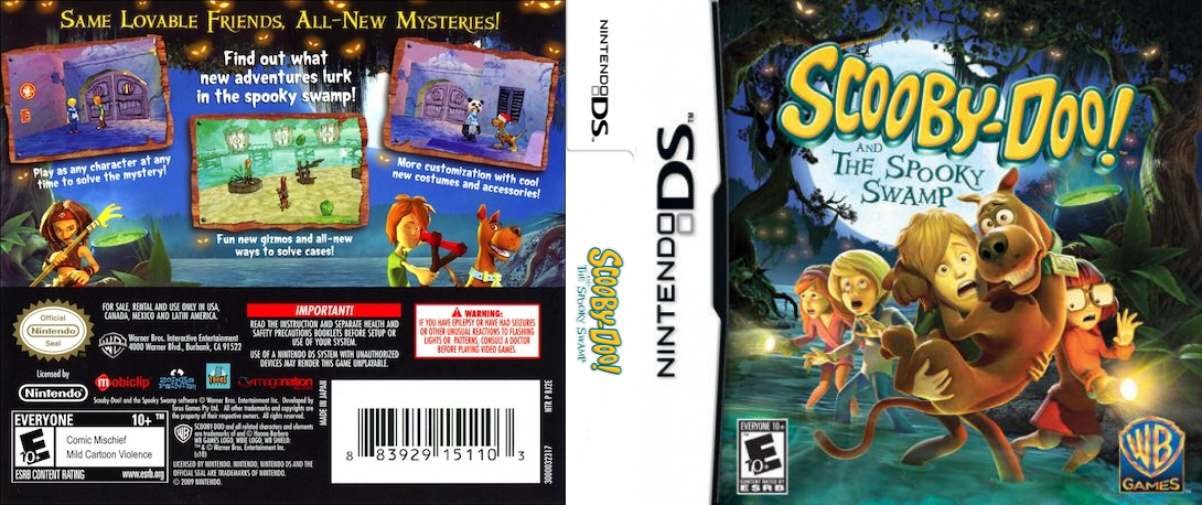 Scooby-Doo! and the Spooky Swamp — box-texture (US)
