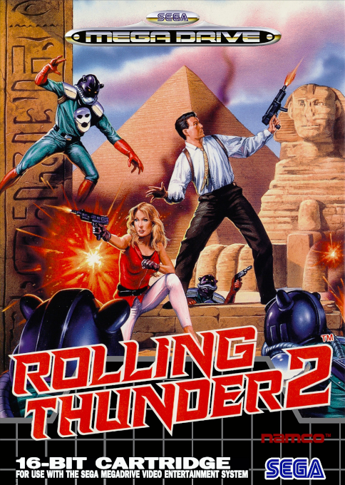 Rolling Thunder 2 — box-2D (EU)