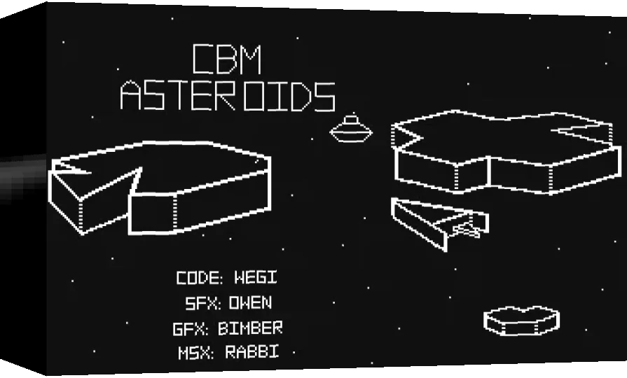 CBM Asteroids — box-3D (WOR)