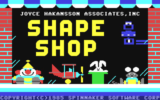 Shape Shop — sstitle (WOR)