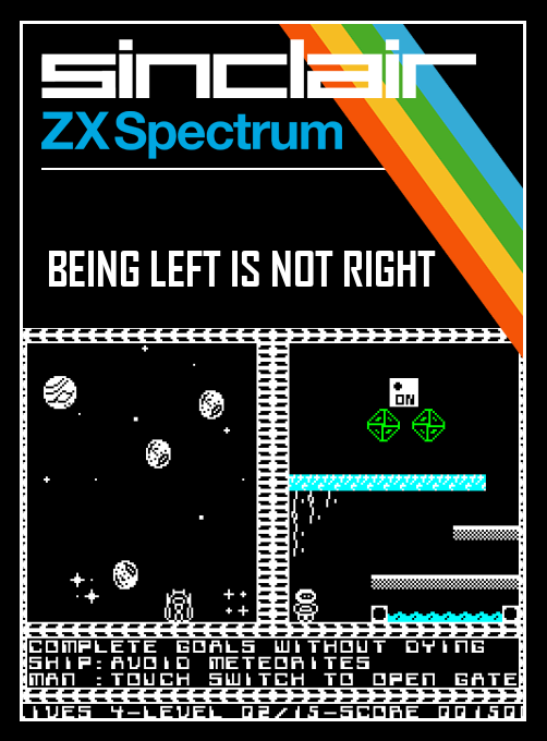 Being Left Is Not Right box art