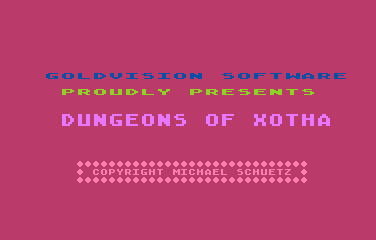 Dungeons of Xotha — sstitle (WOR)