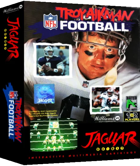 Troy Aikman NFL Football — box-3D (WOR)