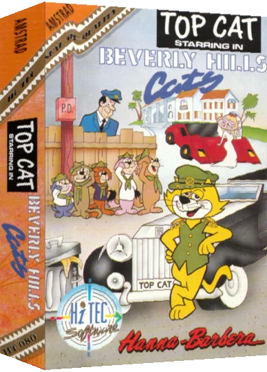 Top Cat Starring In Beverly Hills Cats — box-3D (EU)