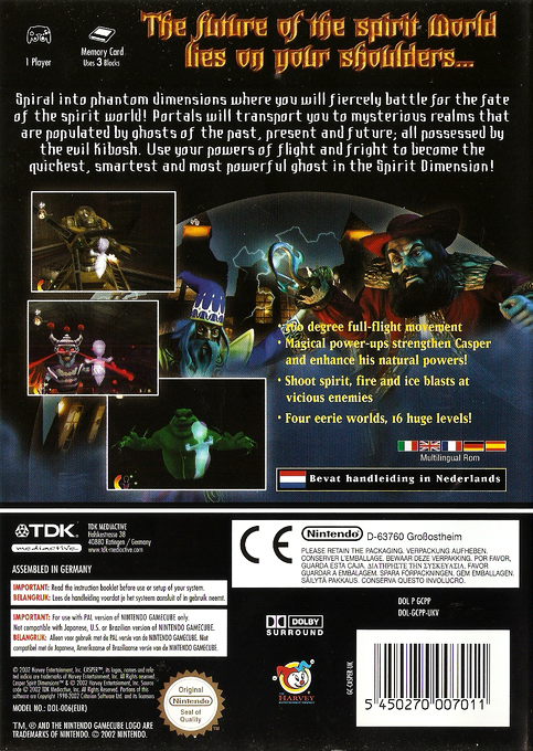 Casper - Spirit Dimensions — box-2D-back (EU)