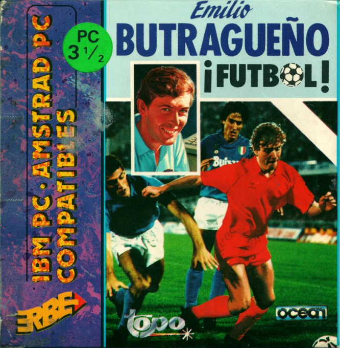 Emilio Butragueno Futbol box art
