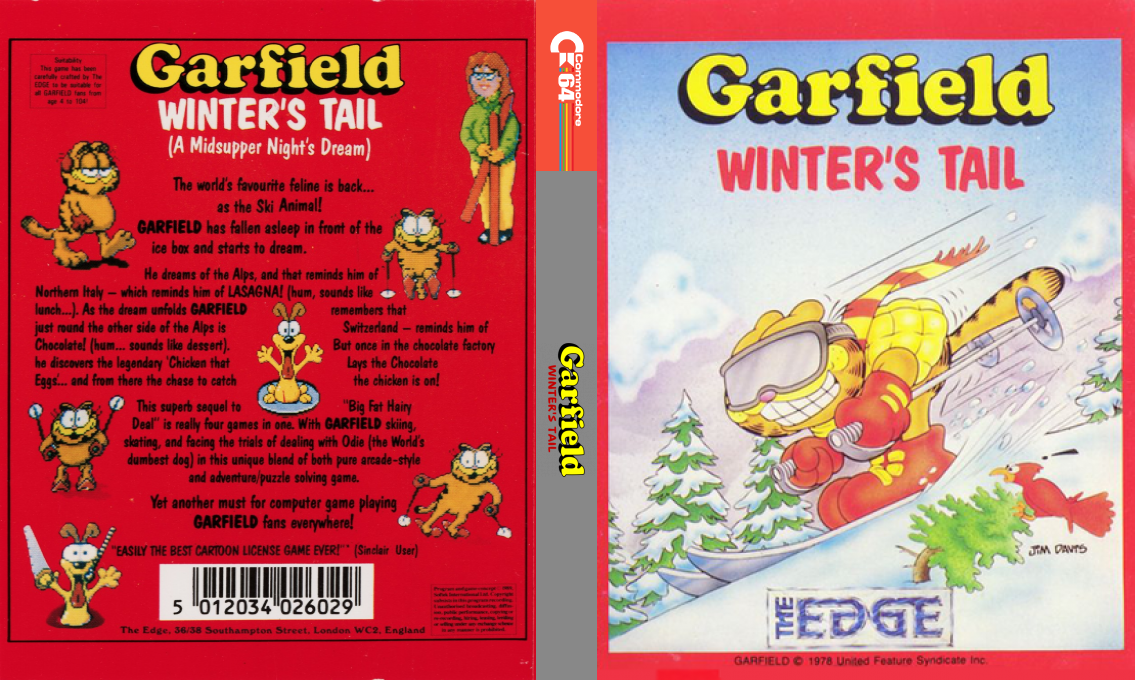Garfield - Winter's Tail — box-texture (EU)