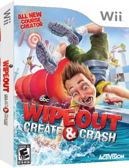 ABC Wipeout - Create & Crash — box-3D (US)