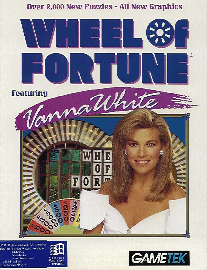Wheel Of Fortune Featuring Vanna White box art