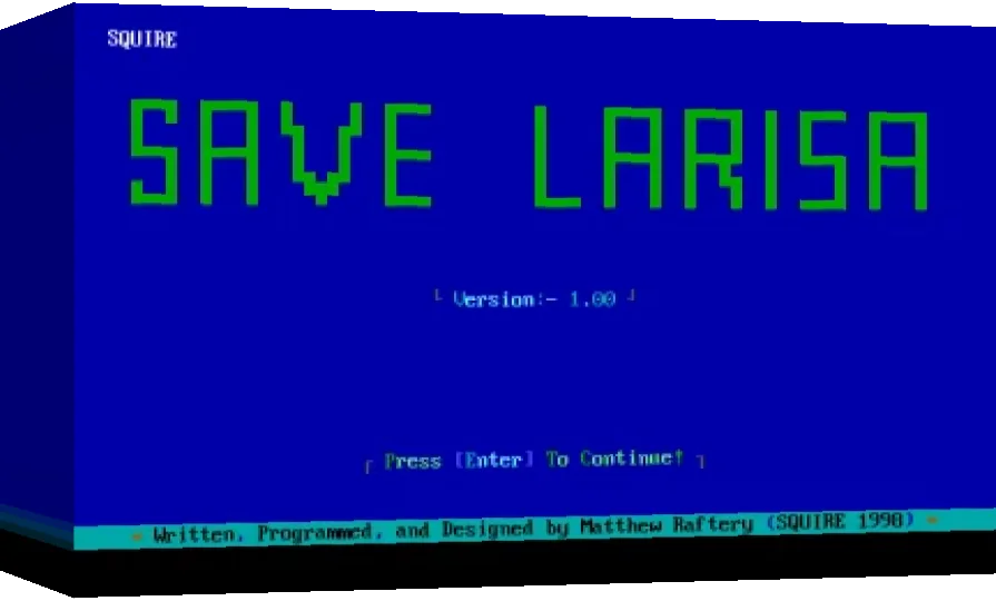 Save Larisa — box-3D (WOR)