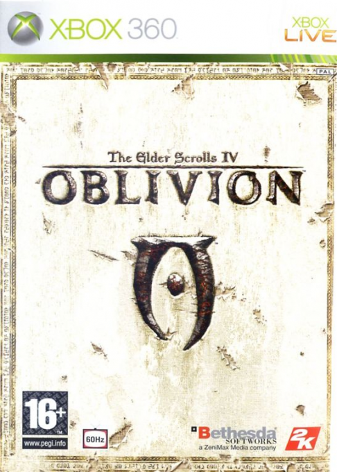 Elder Scrolls IV, The - Oblivion — box-2D (SP)