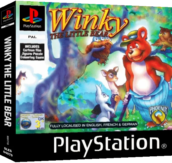 Winky The Little Bear — box-3D (EU)