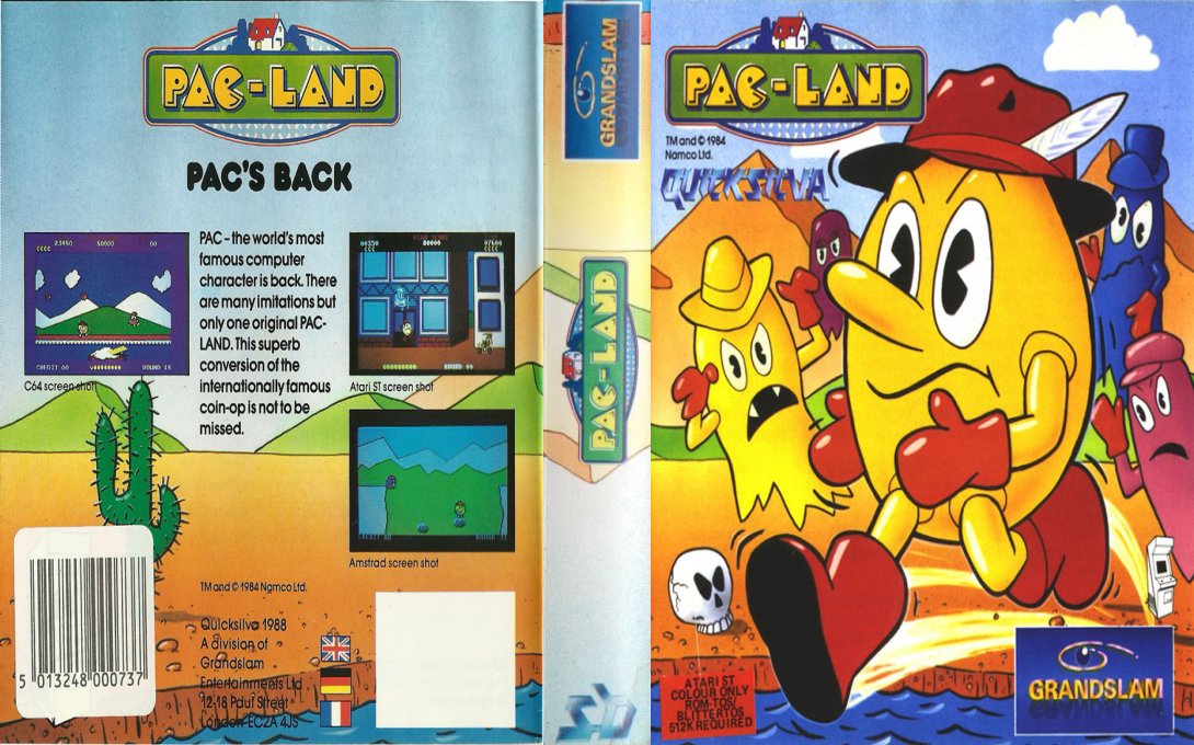Pac-Land — box-texture (EU)