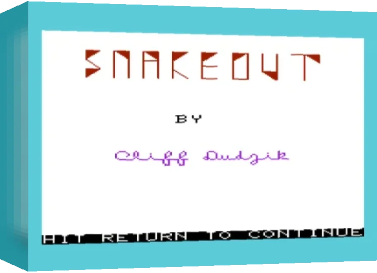 Snakeout — box-3D (WOR)