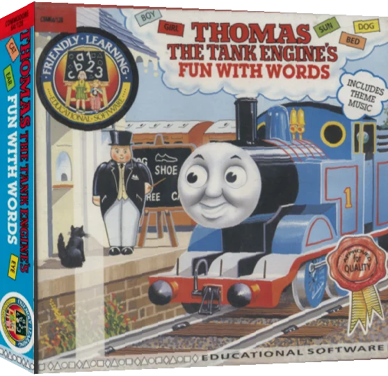Thomas the Tank Engine's Fun with Words — box-3D (EU)