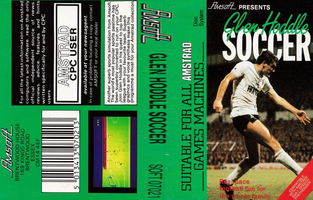 Glen Hoddle Soccer — box-texture (EU)