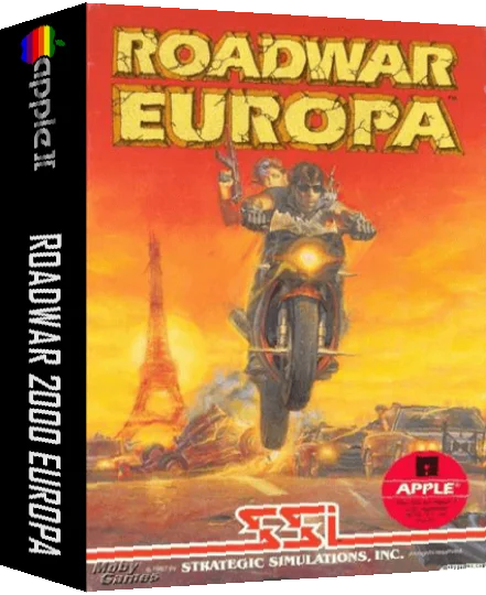 Roadwar 2000 Europa — box-3D (WOR)